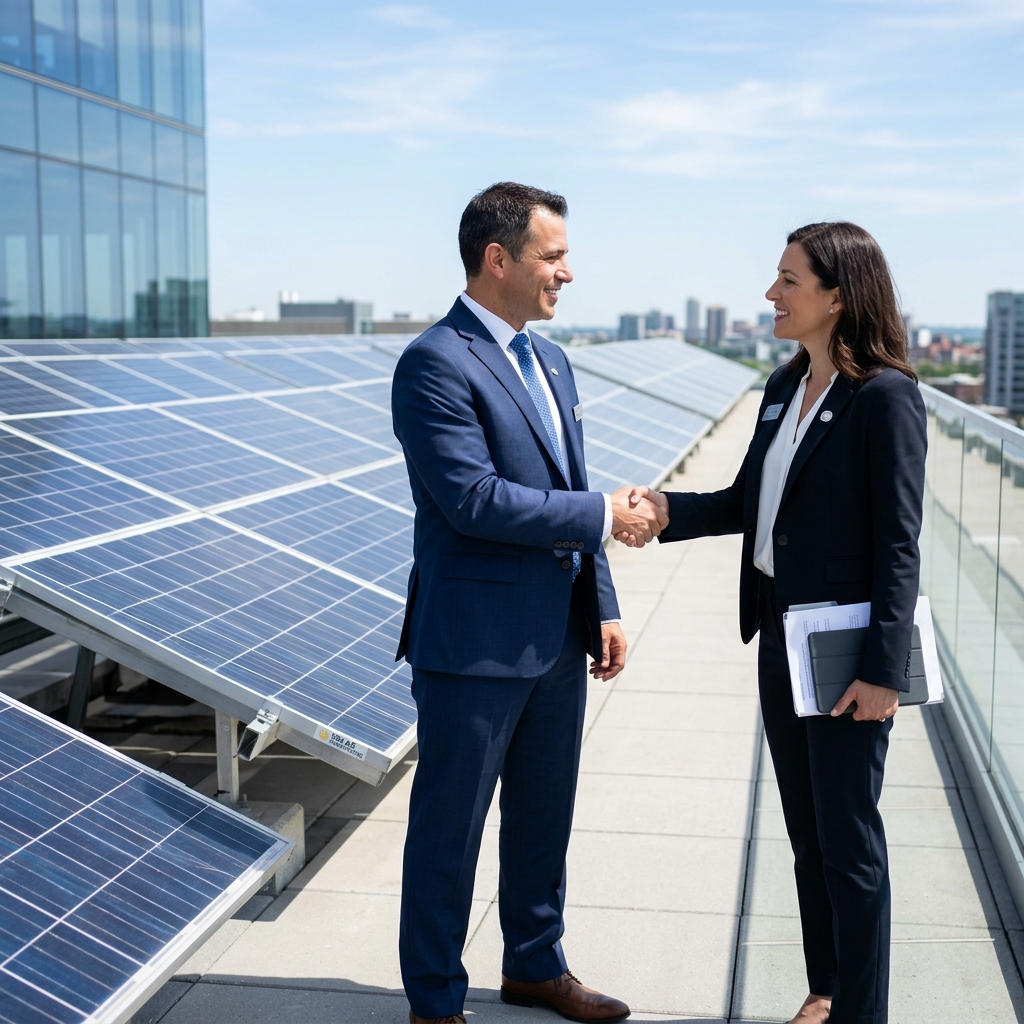 Business Partners Handshake